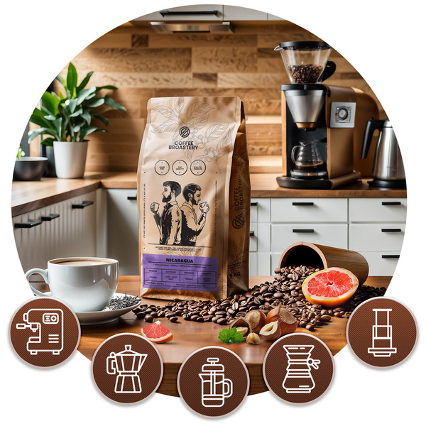 Bro Coffee Roastery - Bohnenkaffee Nicaragua Colibrí Azul Speciality 1 kg
