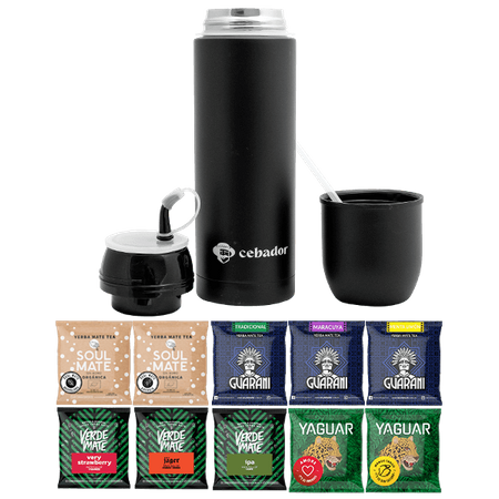 Yerba Mate OUTDOOR Set 10x50g Yerbomos AllInOne
