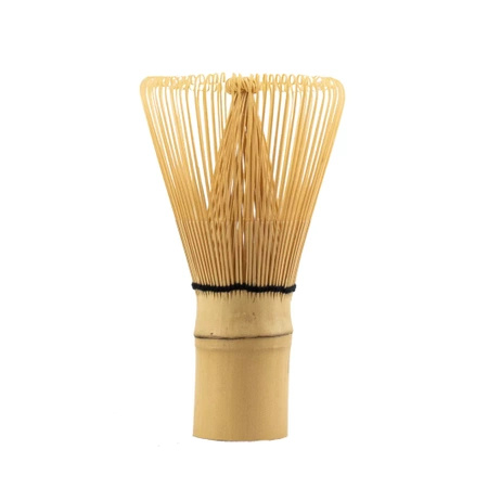 Matcha-Tee-Zubehör-Set aus Bambus: Chasen-Besen + Chashaku-Schöpflöffel + Teelöffel
