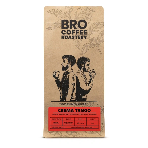 Bro Coffee Roastery – Bohnenkaffee Crema Tango 1 kg