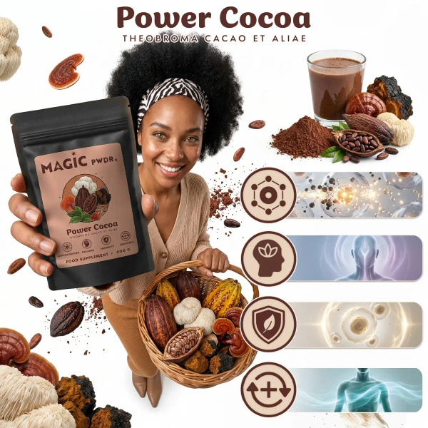Magic Pwdr – Power Cocoa – Relax & Well-Being Blend 400 g