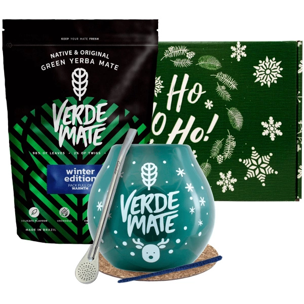 Winter-Geschenkset Mate Tee Verde Mate Winter Edition 0,5kg
