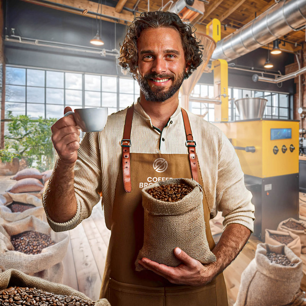 Bro Coffee Roastery - Bohnenkaffee Amico dall'Italia Espresso Roast 1 kg