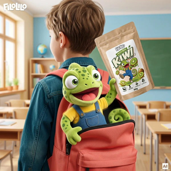 FiloLilo – Gefriergetrocknete Kiwi (Scheiben) 20 g
