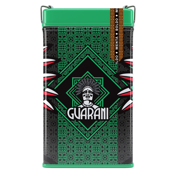 Yerbera – Metalldose + Guarani Boldo Menta 0,5 kg