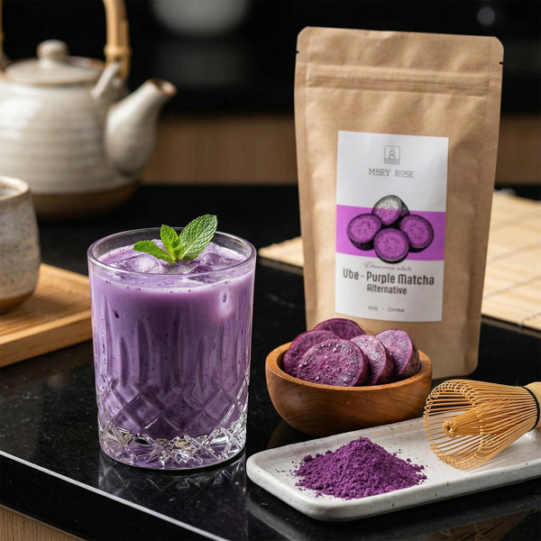 Mary Rose – Purple Matcha Alternative – Ube (Pulver) 50 g