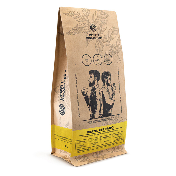 Set Bro Coffee Roastery Brazil Cerrado 3x1kg (3kg)