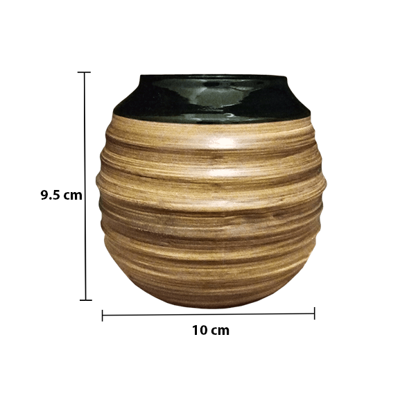  Honig  Mate Tee Becher - Modell dunkel