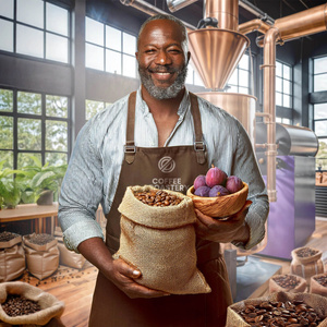 Bro Coffee Roastery - Bohnenkaffee Uganda Kanyenye Speciality 400 g