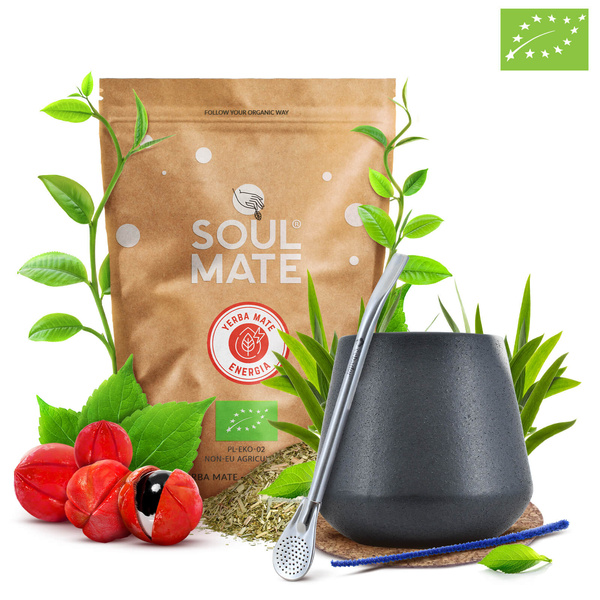 STARTER SET MATE TEE BOMBILLA KALEBASSE 500g