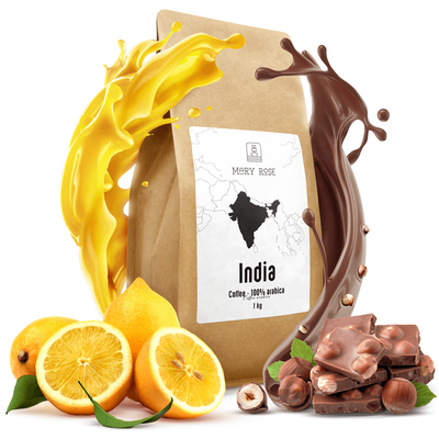 Mary Rose - Bohnenkaffee India Karnataka premium 1 kg