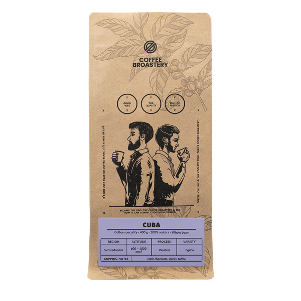 Bro Coffee Roastery - Bohnenkaffee Cuba Sierra Maestra Speciality 400 g
