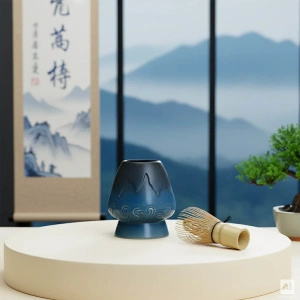 Matcha-Tee-Aufbrühset